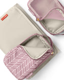 Skip Hop Diaper Bag Backpack: Forma, Multi - Function Baby Travel Bag with Changing Pad & Stroller Attachment, Mauve Mist