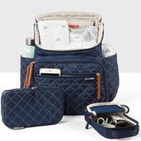 Skip Hop Diaper Bag Backpack: Forma, Multi - Function Baby Travel Bag with Changing Pad & Stroller Attachment, Navy