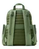 Skip Hop Diaper Bag Backpack with Portable Changing Pad, 9 Total Pockets, Easy - Access Wipes Pocket, Zippered Side Pocket, Luggage Sleeve & Stroller Straps, Fits a 15” Laptop, Luna, Sage