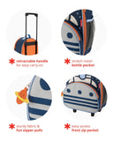 Skip Hop Kids Luggage with Wheels, Spark Style, Rocket