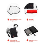 Skip Hop Pronto Signature Portable Changing Mat, Cushioned Diaper Changing Pad with Built - In Pillow