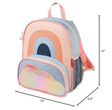 Skip Hop Sparks Little Kid's Backpack, Preschool Ages 3 - 4, Rainbow