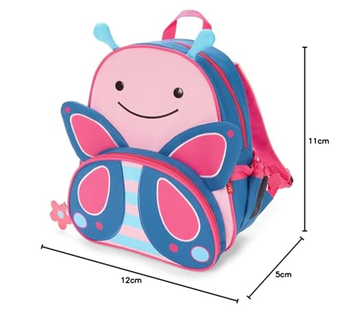 Skip Hop Toddler Backpack, Zoo Preschool Ages 3 - 4, Butterfly