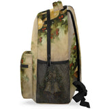 Skonsati Golden Bell Large Backpack Fashion Travel Backapck for Business Women Men Casual Laptop Bag Waterproof Lightweight Cool Backpacks