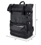 Skunk Backpack Rogue - Smell Proof - Weather Resistant - Lockable (Black)