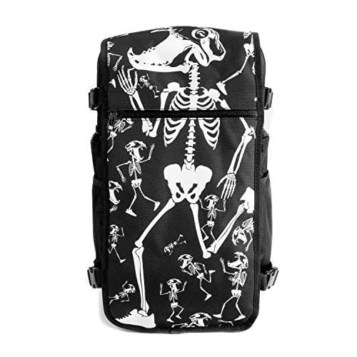 Skunk FaceOff Customizable Smell-proof Fashion Backpack (Fossil, Large)