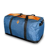 Skunk Large Duffle "Midnight Express XL" - Smell Proof - Water Proof (Navy/Leather) | Backpacks4Less