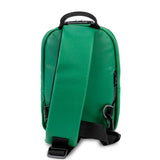 Skunk Uno Cross Body Backpack (Green Leather)
