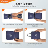 SKYSPER 10L Hiking Backpack Small Foldable Daypack Packable Lightweight Hiking Daypack Travel Day Pack for Women Men