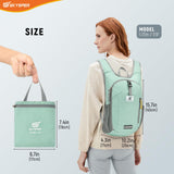 SKYSPER 10L Hiking Backpack Small Foldable Daypack Packable Lightweight Hiking Daypack Travel Day Pack for Women Men