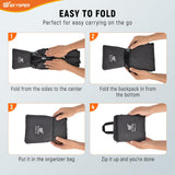 SKYSPER 10L Hiking Backpack Small Foldable Daypack Packable Lightweight Hiking Daypack Travel Day Pack for Women Men