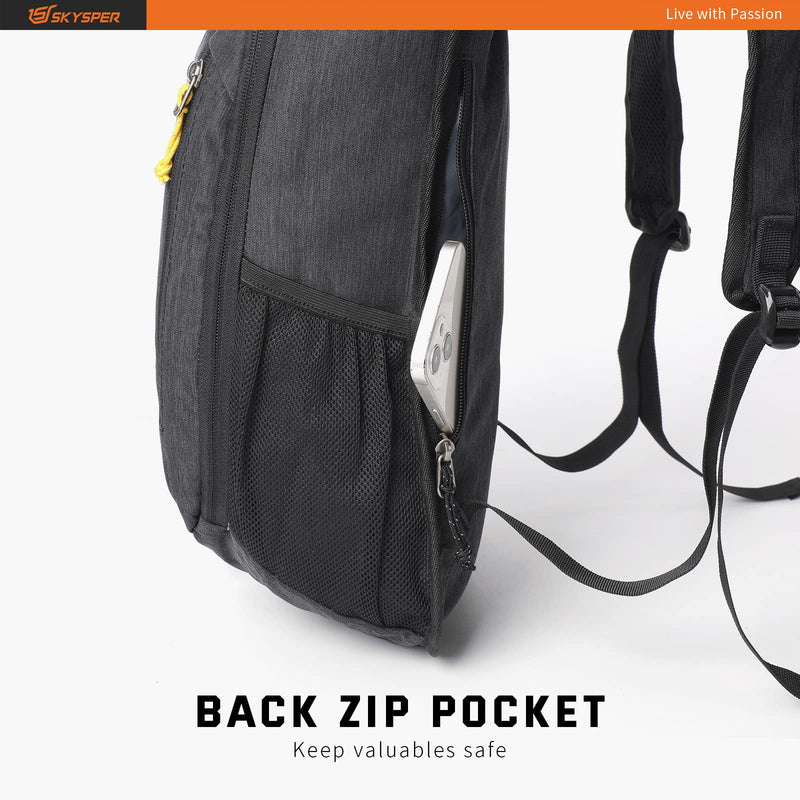 SKYSPER Small Daypack 10L Hiking Backpack Packable Lightweight Travel Day Pack for Women Men
