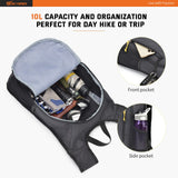 SKYSPER Small Daypack 10L Hiking Backpack Packable Lightweight Travel Day Pack for Women Men