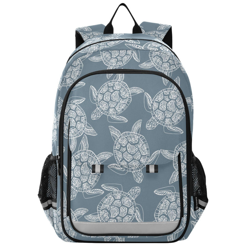 Sletend Backpack Retro Sea Turtles Toddler School Bags Child Lightweight Preschool Large Bookbags for Girls - Boys Middle - School Elementary
