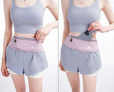 Slim Running Belt Fanny Packs for Women, Waist Pack Money Belt Phone Holder for Running