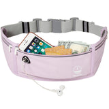 Slim Running Belt Fanny Packs for Women, Waist Pack Money Belt Phone Holder for Running