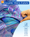 Slohif Luggage Cover for Suitcase Tsa Approved Protector - Butterfly Luggage Sleeve Large Suit Case Cover Travel Stretch Baggage Case Protective Washable Fit 31 - 32 Inch