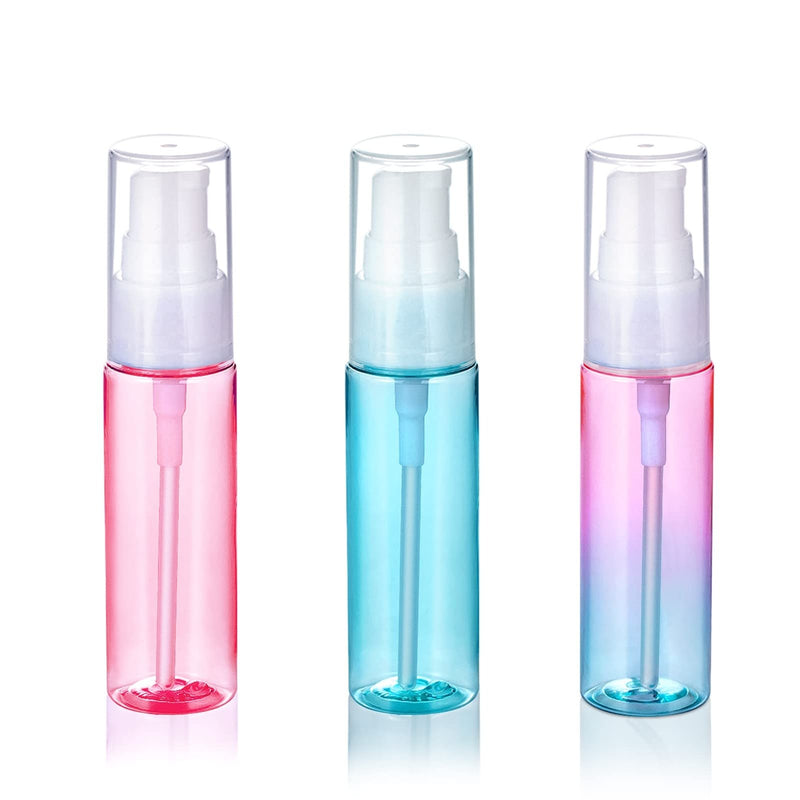 Small Pump Bottles 1 oz Travel Size Leakproof Pump Bottles for Lotion, Shampoo , Essential Oil and Other Toiletries with Bottle Label | Backpacks4Less
