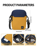 Small Side Shoulder Bag Crossbody Bag For Men, Yellow Anti - Theft Waterproof Shoulder Backpack Sling Chest Crossbody Bag Cover Pack Rucksack Bicycle Sport