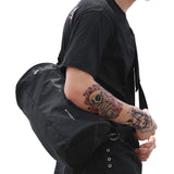 Small Sports Gym Bag Workout Lightweight Duffel Bags for Men and Women Black X - Small
