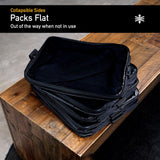 SoleGuardian XXL Sneaker Travel Case – U.S. Brand – Clear Waterproof Lid, Adjustable Dividers – Soft Bag Organizer for up to 4 Pairs of Casual, Athletic, Golf & Sports Shoes, Gift for Men & Women (3)