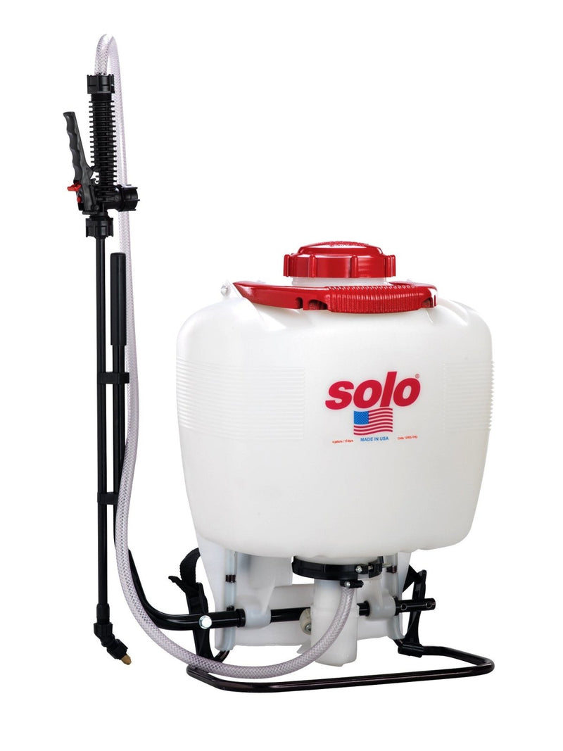 Solo 425 - Deluxe 4 - Gallon Professional Piston Backpack Sprayer with Deluxe Padded Straps