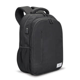 Solo New York Laptop Backpack for Women & Men -Carry On Bookbag for Travel & Work, Lightweight Bag, Side Mesh Pockets, Fits 15.6