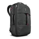 Solo New York Travel Backpack Duffel - Convertible Travel Duffle Bag for Men & Women, Carry On Size, Use for Gym, Flights, or Work, Separate Shoe Compartment, Padded Straps - All-Star, Black