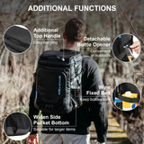 SPARTER Backpack Cooler Insulated Leak Proof 49 Cans, 2 Insulated Compartments Thermal Bag, Portable Lightweight Beach Travel Camping Lunch Backpack for Men and Women