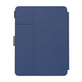 Speck Case for iPad Pro 4th Generation 11 Inch - Drop & Camera Protection, Slim Multi Range Stand, Apple Pencil Holder - Arcadia Navy/Moody Grey