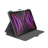 Speck Case for iPad Pro 4th Generation 11 Inch - Drop & Camera Protection, Slim Multi Range Stand, Apple Pencil Holder - Arcadia Navy/Moody Grey