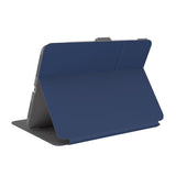 Speck Case for iPad Pro 4th Generation 11 Inch - Drop & Camera Protection, Slim Multi Range Stand, Apple Pencil Holder - Arcadia Navy/Moody Grey