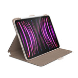 Speck iPad Pro 4th Generation Case - Hard Back Case for Apple iPad Pro 11 - inch (2022) - Slim Multi Range Stand, Apple Pencil Holder, Drop Protection, Camera Shield - Balance Folio Almond Milk/Mocha