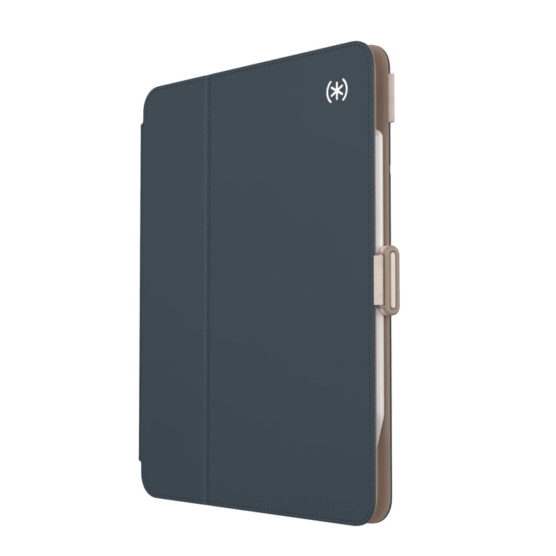Speck iPad Pro 4th Generation Case - Hard Back Case for Apple iPad Pro 11 - inch (2022) - Slim Multi Range Stand, Apple Pencil Holder, Drop Protection, Camera Shield - Balance Folio Almond Milk/Mocha