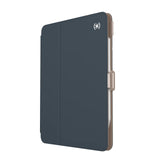 Speck iPad Pro 4th Generation Case - Hard Back Case for Apple iPad Pro 11-inch (2022) - Slim Multi Range Stand, Apple Pencil Holder, Drop Protection, Camera Shield - Balance Folio Almond Milk/Mocha