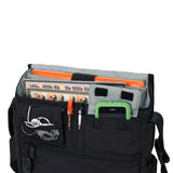Speck PortPack Notebook Shoulder Bag for Laptops up to 15 Inches - Speakeasy Gray Pinstripe (NBAG - PORT15 - PINGRY)