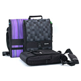 Speck PortPack Notebook Shoulder Bag for Laptops up to 15 Inches - Speakeasy Gray Pinstripe (NBAG - PORT15 - PINGRY)
