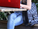 Speck PortPack Shoulder Bag for 15 - Inch Notebook or MacBook Pro 15 (NBAG - PORT15 - PXLGRY)