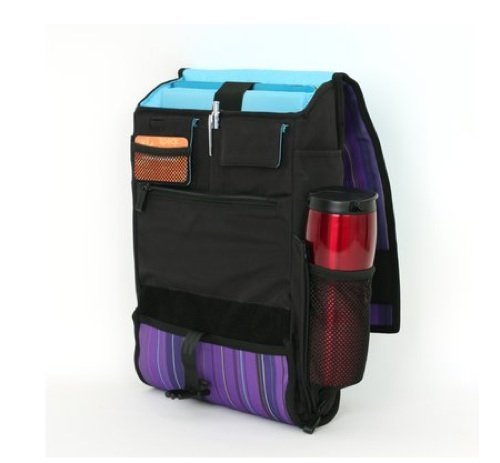 Speck Products PortPack Notebook Shoulder Bag for Laptops up to 15 Inches in Velocity Plum Stripe, NBAG - PORT15 - STRPLM