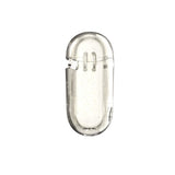 Speck Products Presidio Clear Airpods 2nd/1st Generation Case, Clear with Gold Glitter/Clear