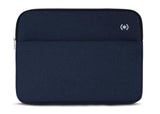 Speck Transfer Pro - Pocket Universal 13 - 14 Inch Laptop Sleeve with Front Pocket - Durable Protective Case (Compatible with MacBook Air M2/M3/M4 13 - inch, 2022 - 2025) - Coastal Blue/White