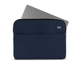 Speck Transfer Pro - Pocket Universal 13 - 14 Inch Laptop Sleeve with Front Pocket - Durable Protective Case (Compatible with MacBook Air M2/M3/M4 13 - inch, 2022 - 2025) - Coastal Blue/White