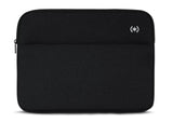 Speck Transfer Pro - Pocket Universal 13 - 14 Inch Laptop Sleeve with Front Pocket - Durable Protective Case for Laptops and Tablets - Compatible with MacBook Computers - Black/White
