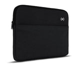 Speck Transfer Pro - Pocket Universal 13 - 14 Inch Laptop Sleeve with Front Pocket - Durable Protective Case for Laptops and Tablets - Compatible with MacBook Computers - Black/White