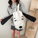 Splendrive Aesthetic Kid Backpack Cute Funny Dog Daypack Large Big Capacity Backpack Gift for Kid
