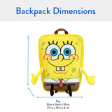 SpongeBob SquarePants Backpack | Boys Backpack | Kids School Rucksack | Yellow One Size