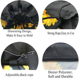 Sports Basketball Unisex Drawstring Backpack Bag Sport Gym Travel Sackpack