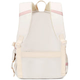 Spotted Tiger School Backpack for Girls Backpack with Lunch Box Anime Bookbag Set School Bag Kawaii Backpacks for Girls Teens (White)