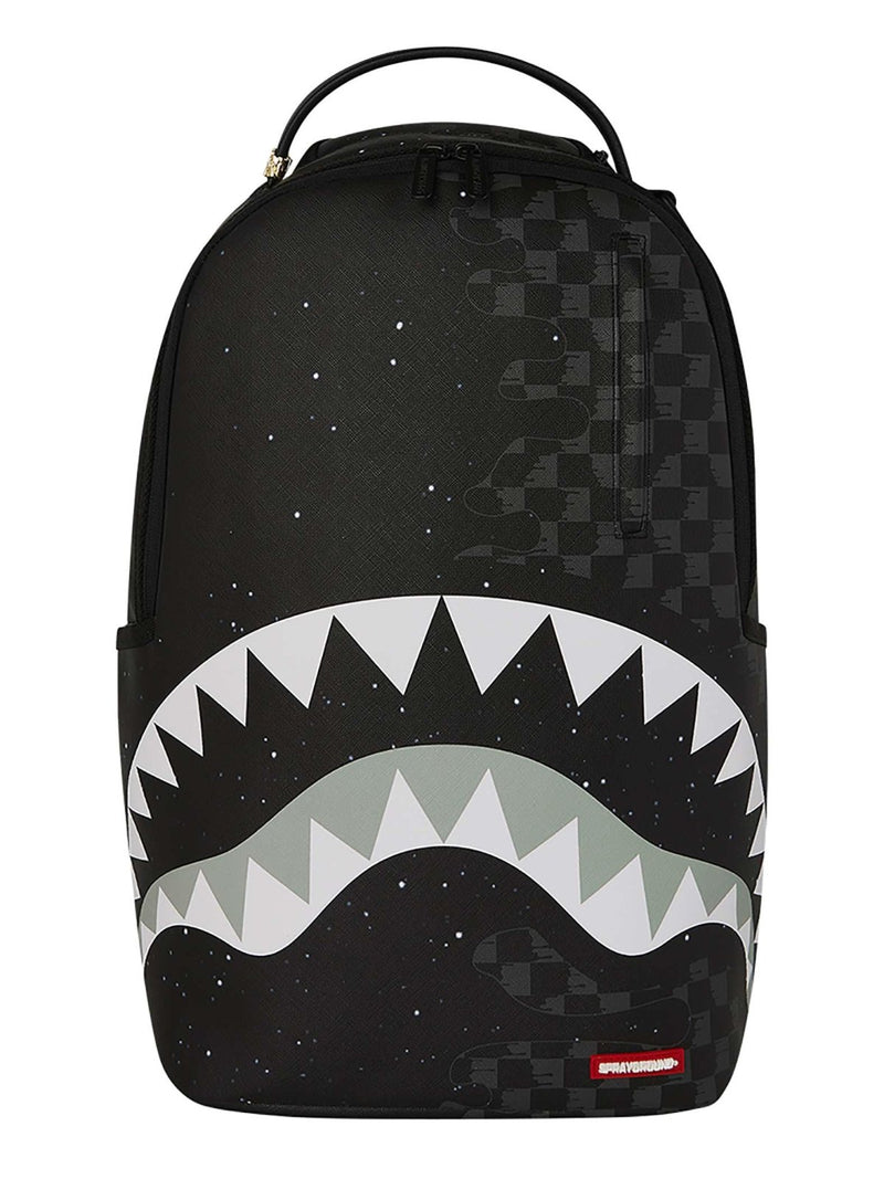 Sprayground Deep Space Drip Backpack, Multi, Adjustable Strap, Zipper Pockets