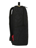 Sprayground Future Foam 2.5 Backpack, Black, All - over Printed Graphics, Multiple Zipper Pockets, Adjustable Strap